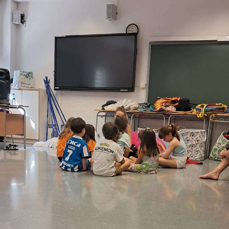 Niños en clase Suzuki